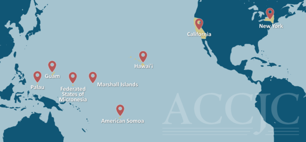 ACCJC Map