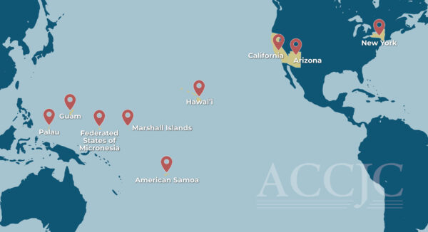 ACCJC Map